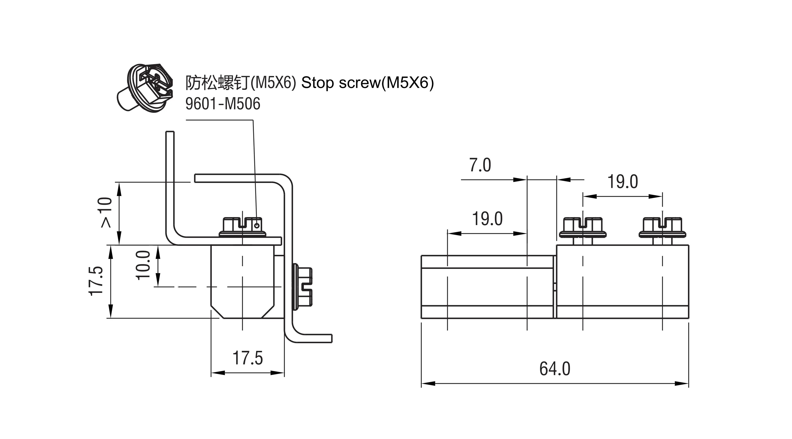 可拆铰链 2211系列